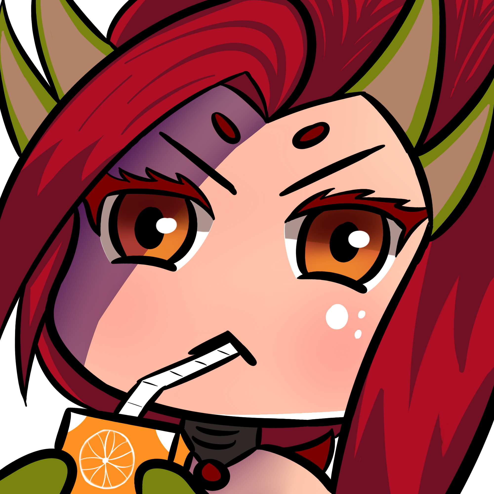 Zyra drinking from League of Legends